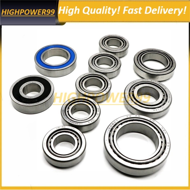 7 Speed 10PCS/Set NSK 0AM DQ200 Transmission Bearings For VW AUDI SKODA SEAT DSG