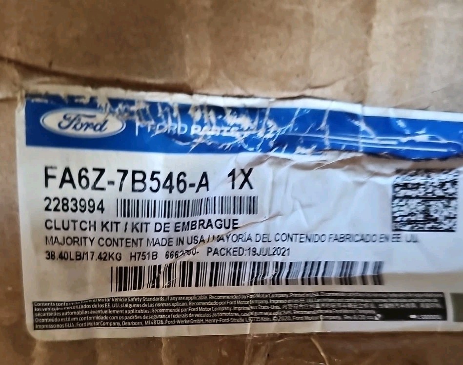 47783RP Transmission Clutch Pressure Plate Kit for Ford Focus FA6Z7B546A