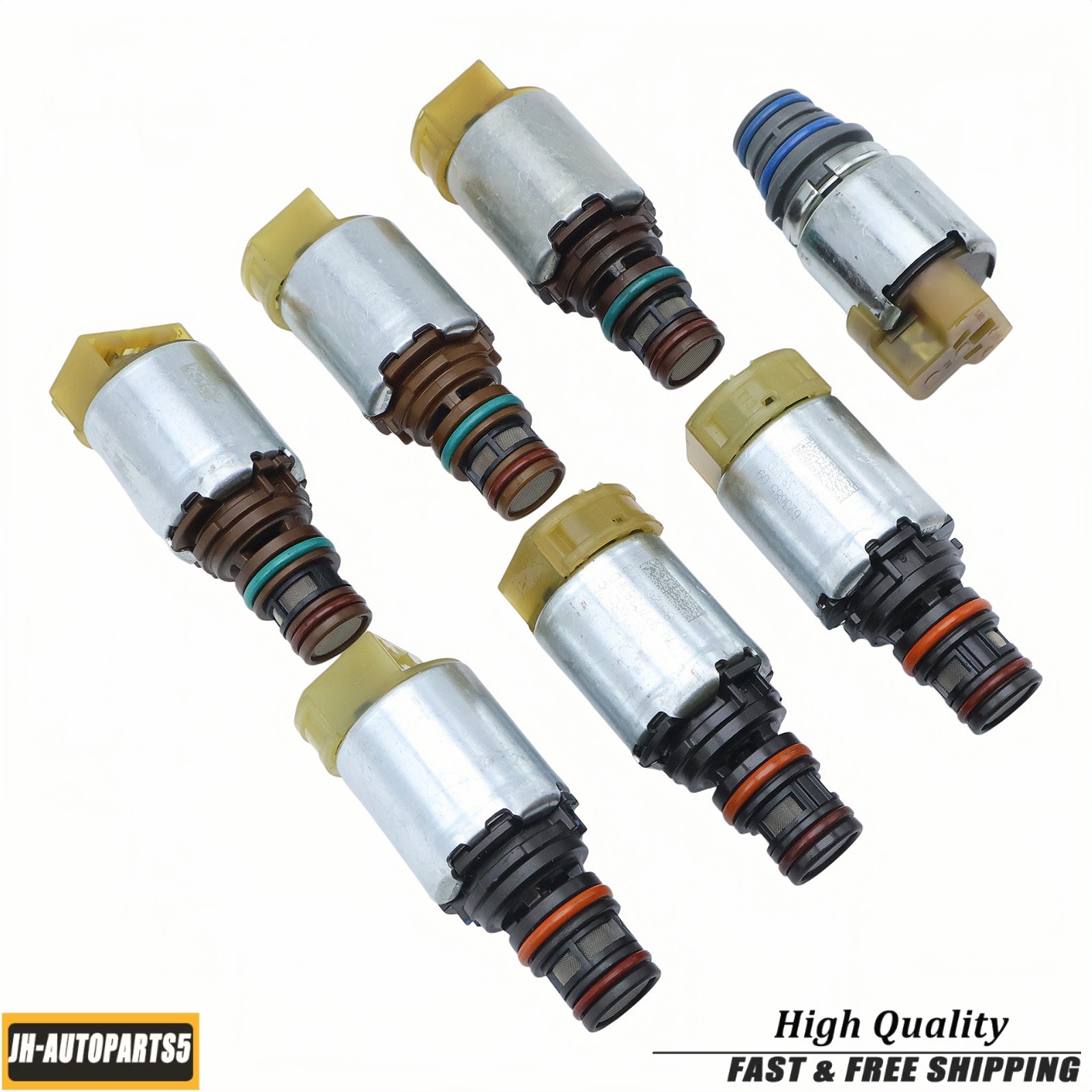7x Transmission Solenoid Kit for 2008 2009 2010 2011 Mazda Tribute 6F35 US