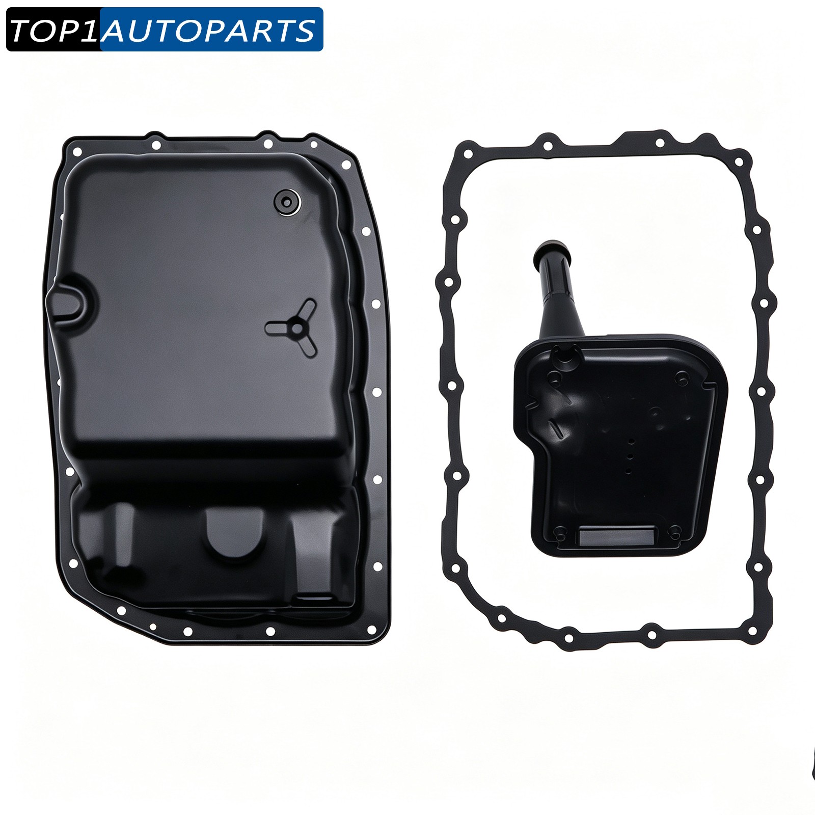 New Transmission Oil Pan W/Gasket ＆Filter for 2009-2018 Chevrolet Silverado 1500
