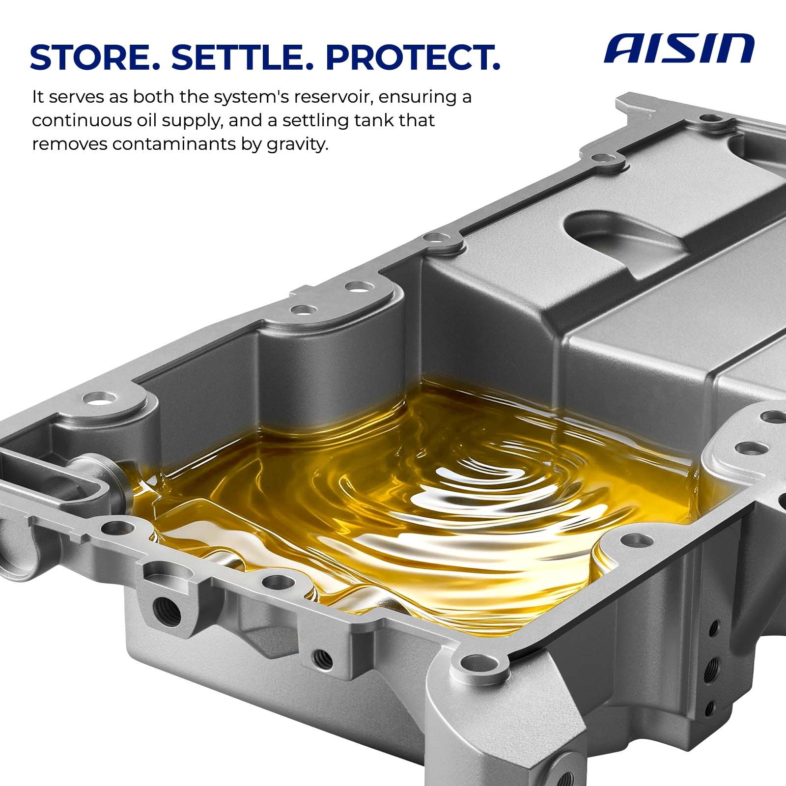AISIN Transmission Oil Pan for Ford F-150 Explorer Mustang Expedition 1998-2014