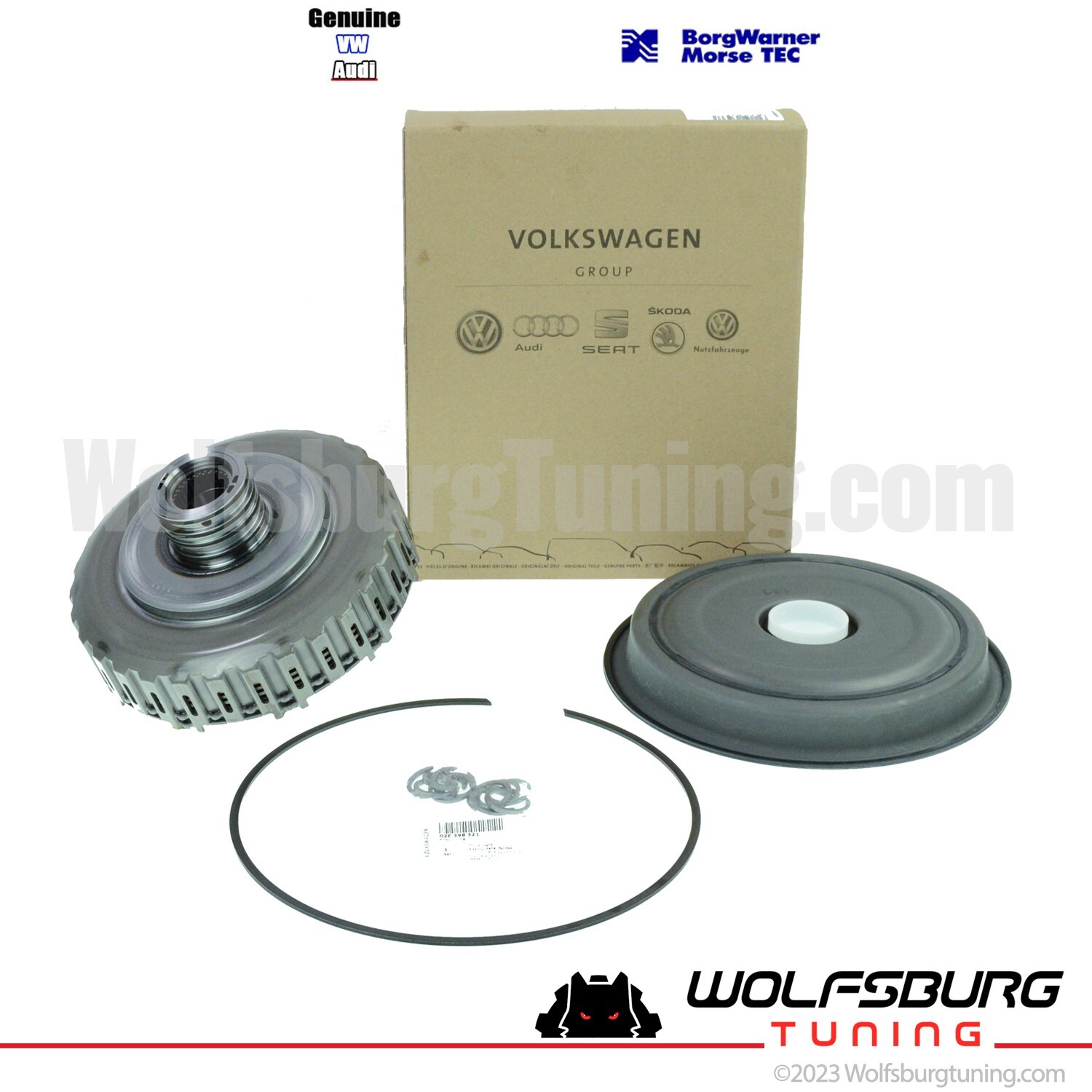 VW Audi OEM 02E automatic trans 6 Speed DSG Clutch Repair Kit MK5 MK6 TDI 2.0T