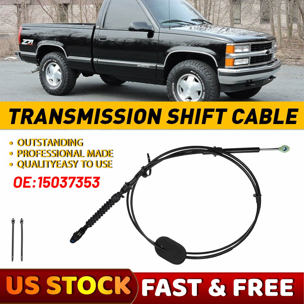 Auto Transmission Shift Cable For Chevrolet C1500 C2500 C3500 GMC Yukon 15037353
