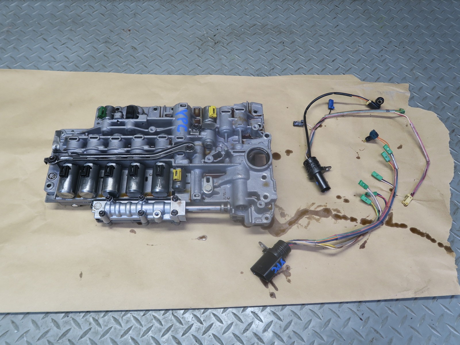 2011-2014 PORSCHE CAYENNE 958 4.8L A48.04 TRANSMISSION VALVE BODY MECHATRONIC