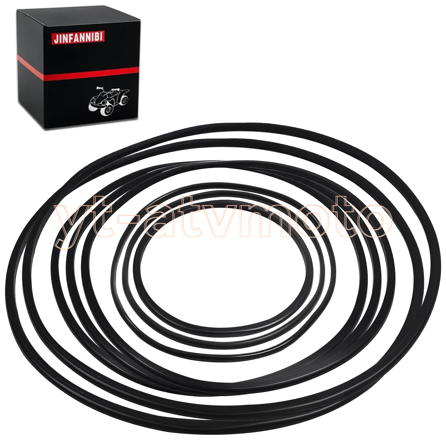 For 6L80 6L90 Transmission Rebuild Seals 06-Up 1-2-3-4 3-5-Reverse Clutch O-Ring