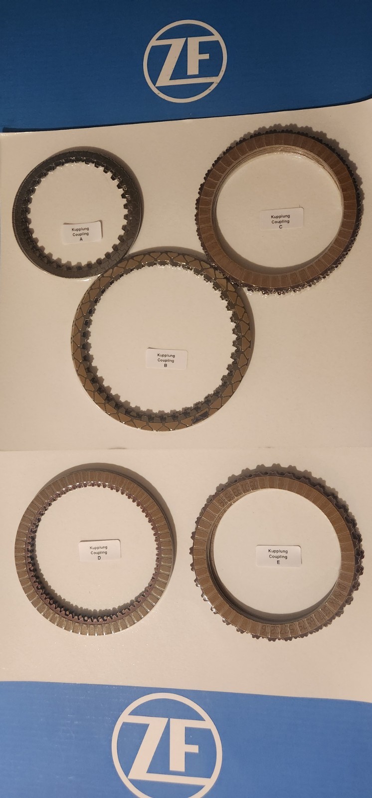 ZF Original ZF8HP65A / ZF8HP75 Transmission Friction KIT OE Module