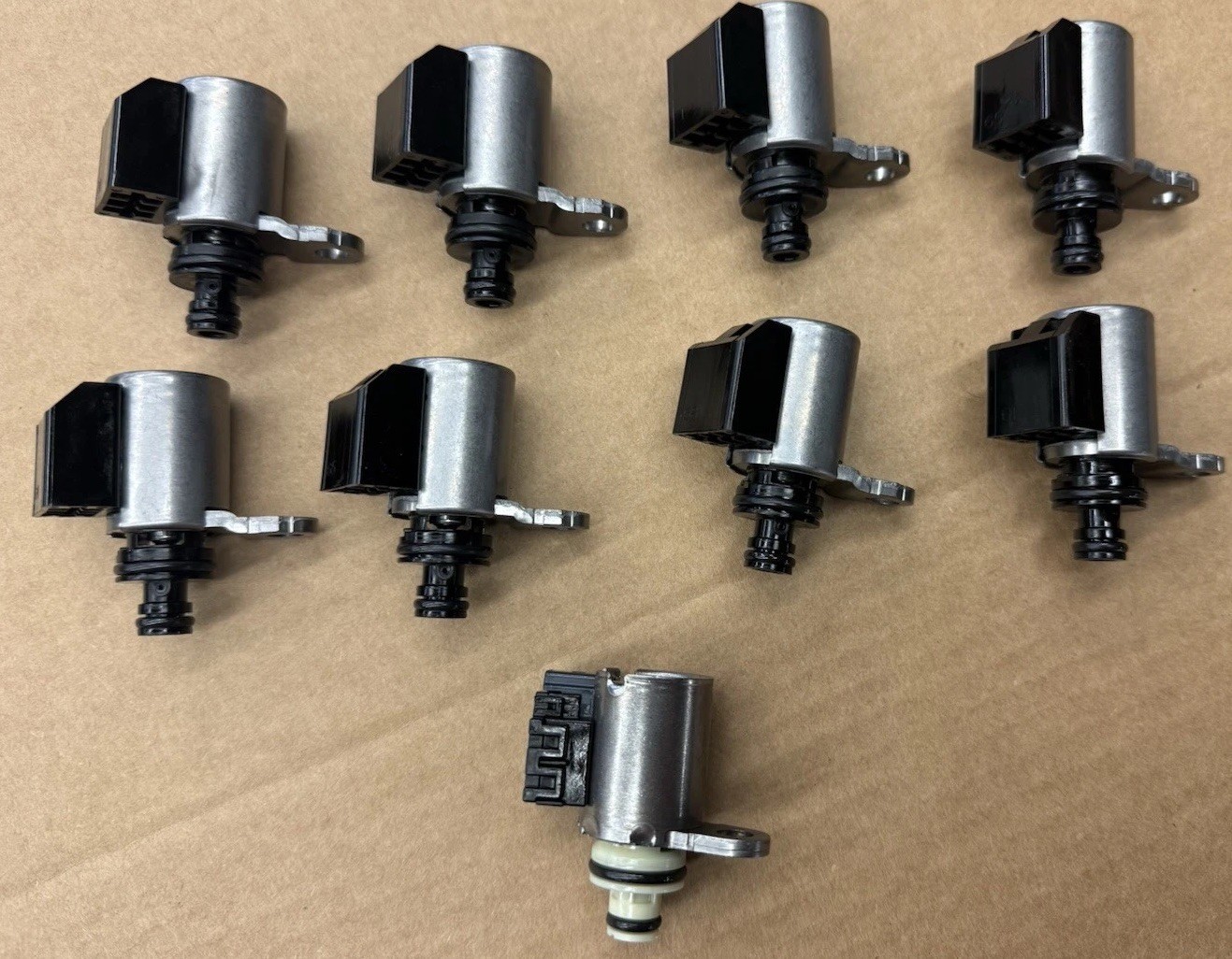9 Pcs 08-up RE7R01A JR711 JR710E OEM Solenoid Set Kit Infiniti Nissan RE4RO1A