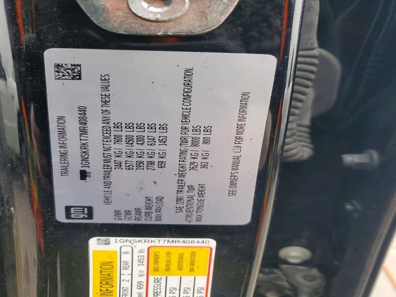 Automatic Transmission 10 Speed Opt Mqc 4WD 3.0L Fits 21 ESCALADE 5643482