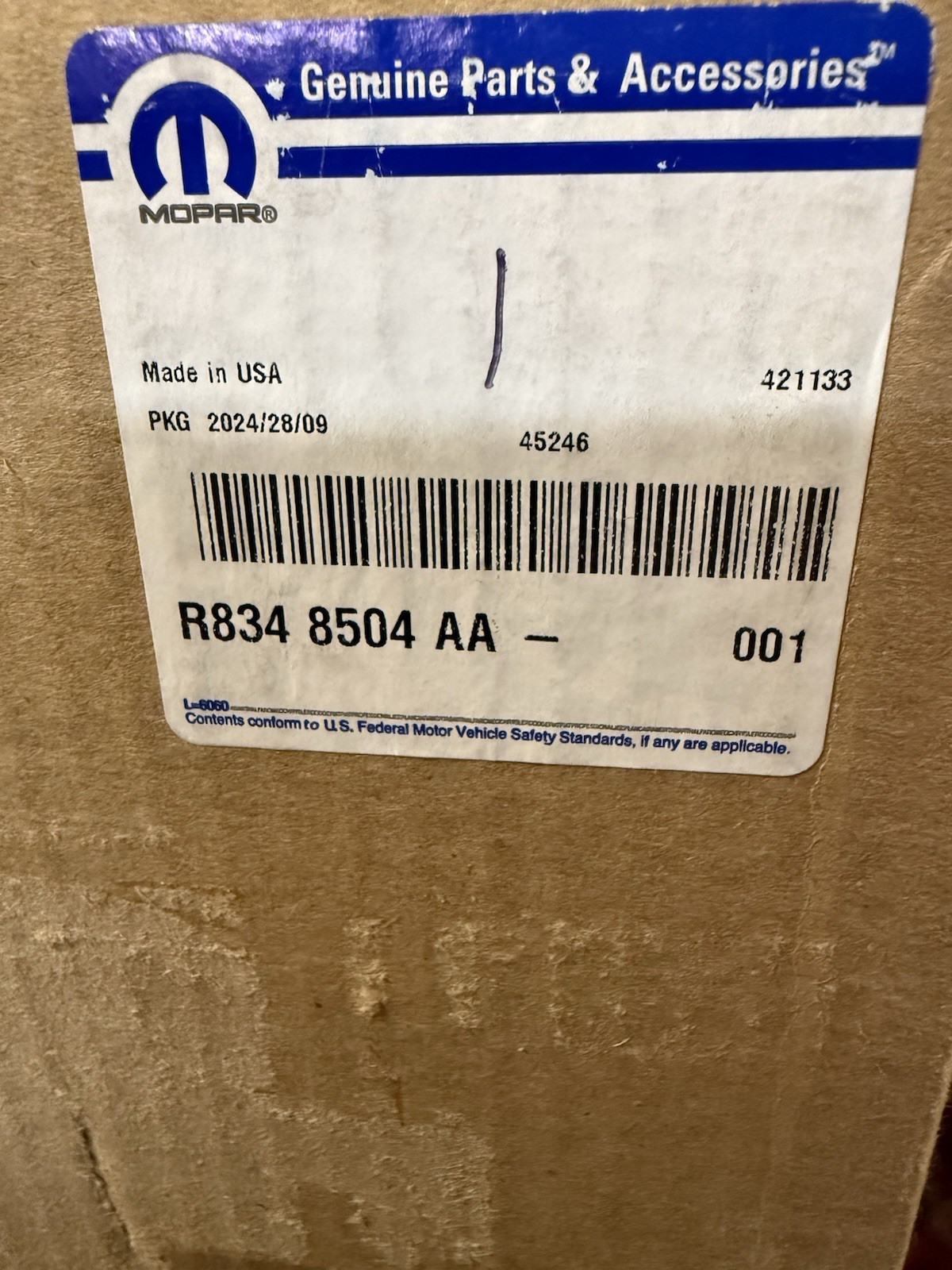 Genuine Mopar Transmission Valve Body & Control Unit R8348504AA DURANGO WRANGLER