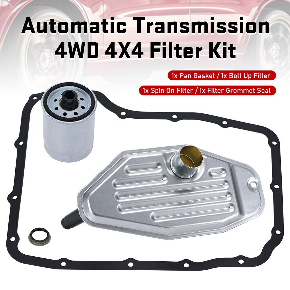 Transmission Oil Filter Kit W/ Pan Gasket For 11-17 Dodge Ram 1500/2500/3500 US