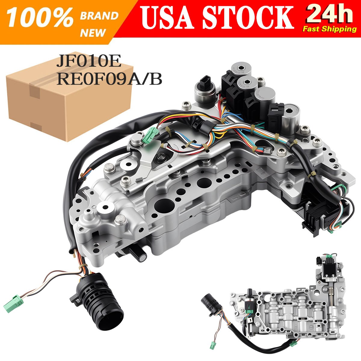 CVT Transmission Valve Body For Nissan Maxima Altima Murano Quest JF010E RE0F09A