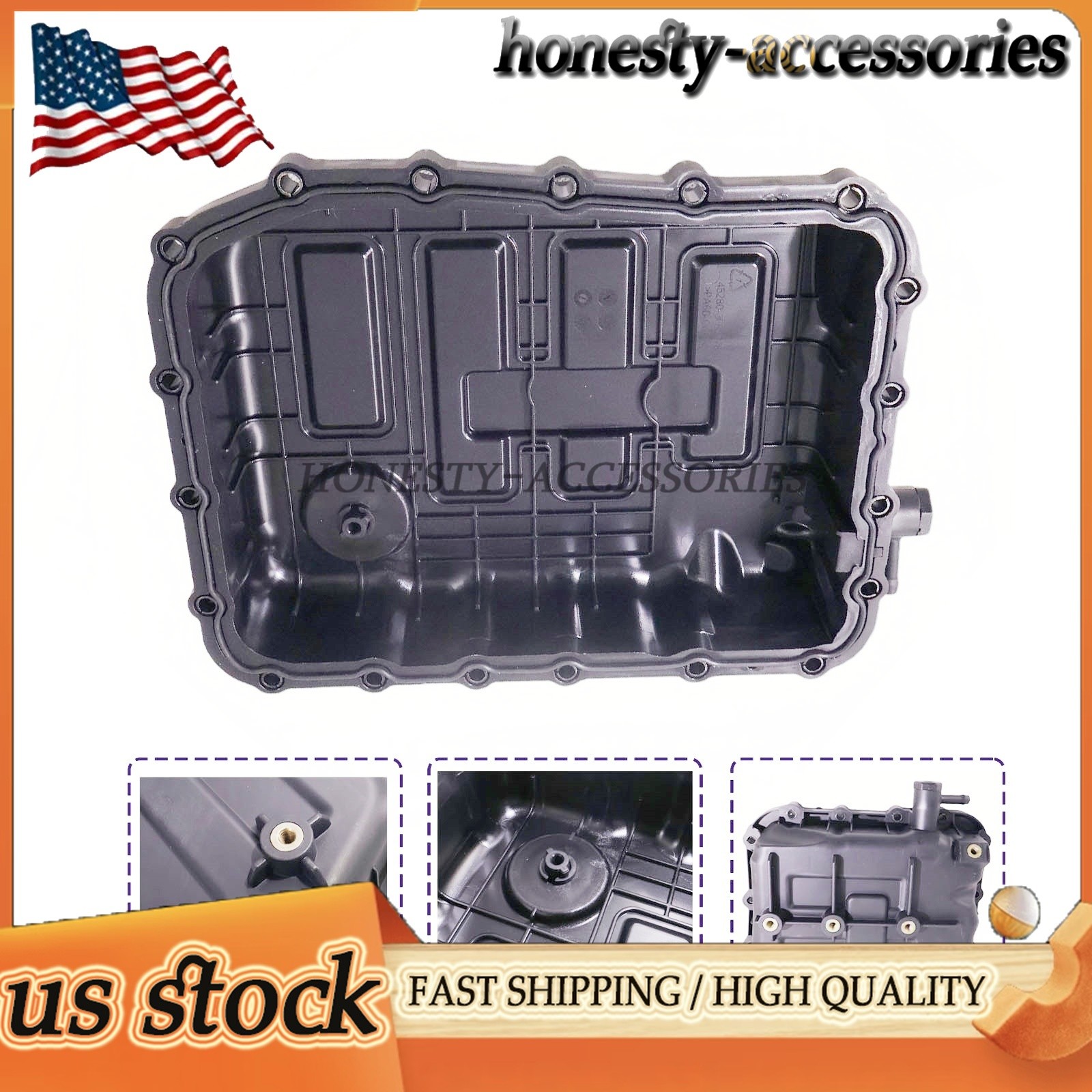 Transmission Oil Pan Fit for Tucson Sorento Sportage Santa Fe Sport 2.4L