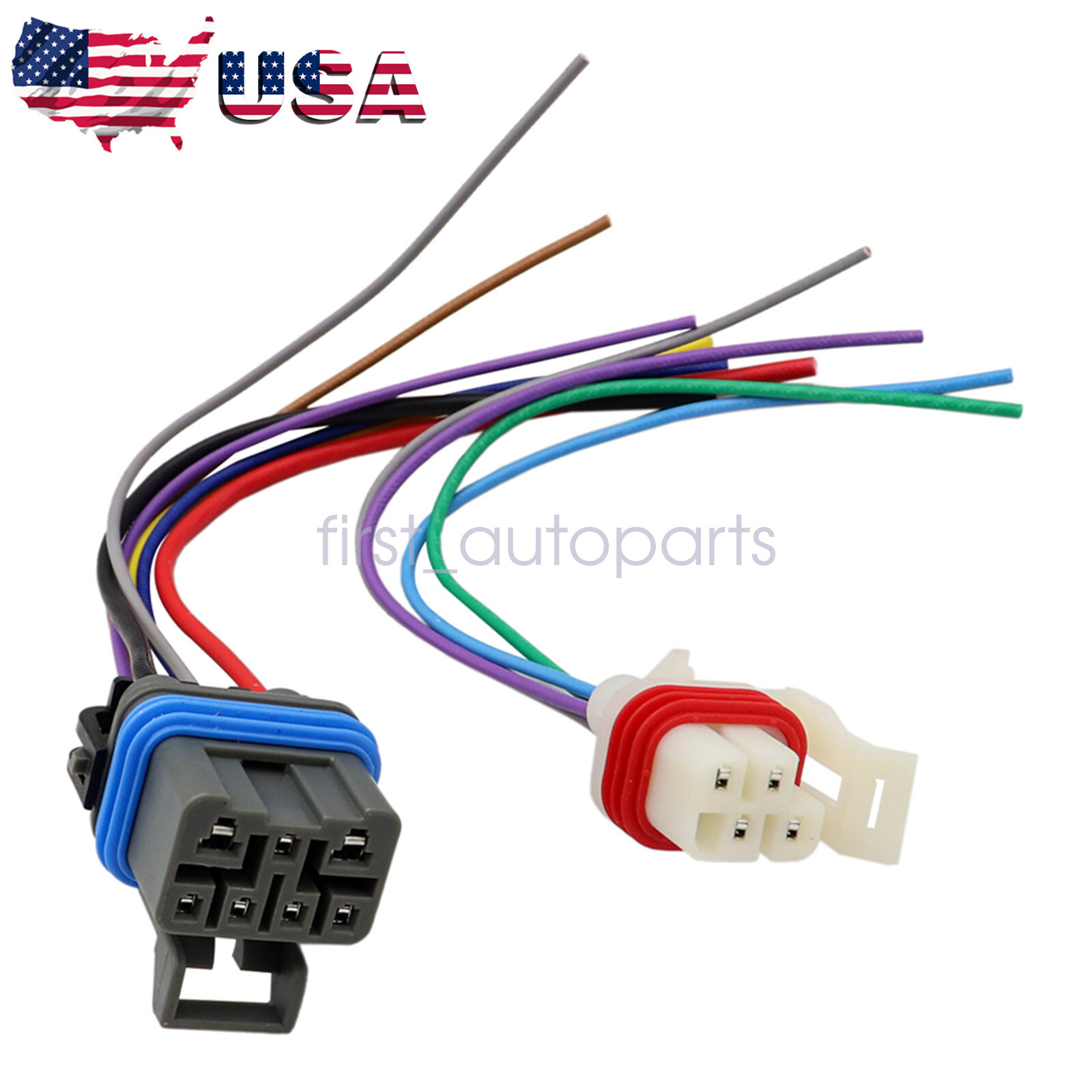 Neutral Safety Switch Connector 7PIN & 4PIN Wire Lead Set For 4L60E 4L80E 4L65E