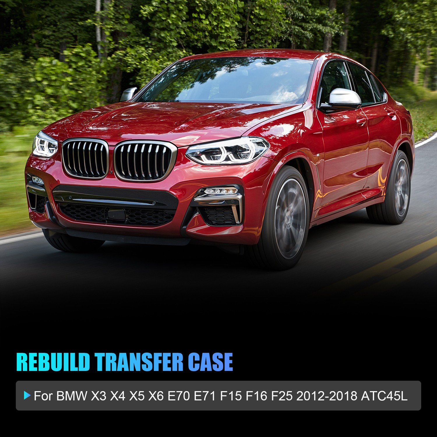 Transfer Box Case Assembly ATC45L For BMW X3 X4 X5 X6 E70 F15 F25 xDrive28i 40e