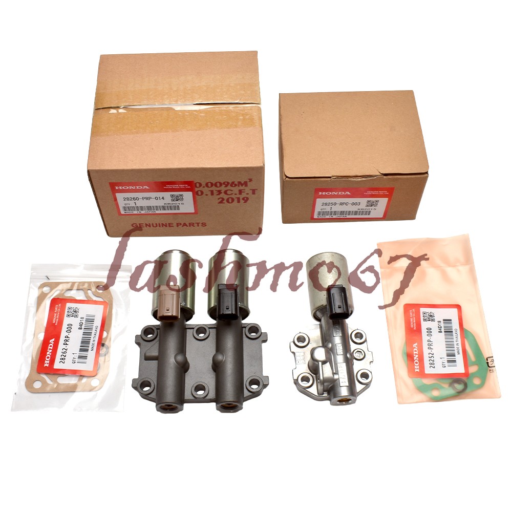 Transmission Solenoid Pair For Honda Accord Acura 28260-PRP-014 28250-RPC-003