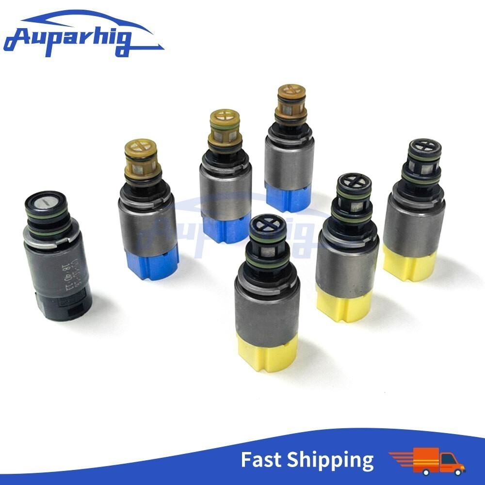 7PCS For BMW X3 X5 For AUDI A6 A8 Q7 6HP19 6HP26 6HP32 Transmission Solenoid Kit