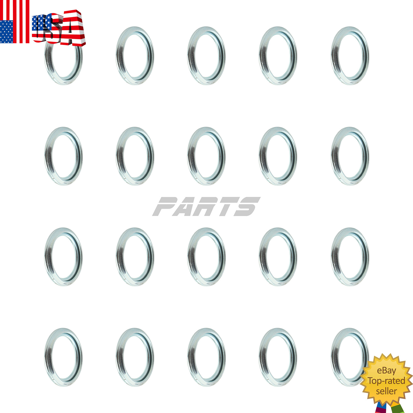 M12 Oil Drain Plug Gasket Crush Washer Fits Toyota 35178-30010