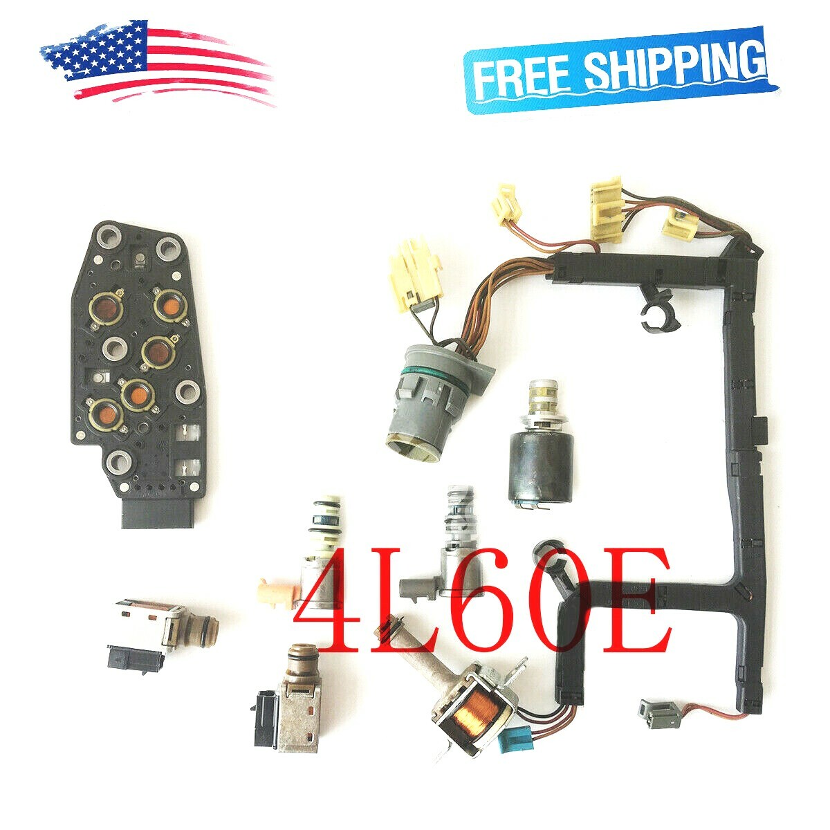 Chevy S10 Solenoid Master Kit 7pc 96-02 OEM 4L60E 4L65E