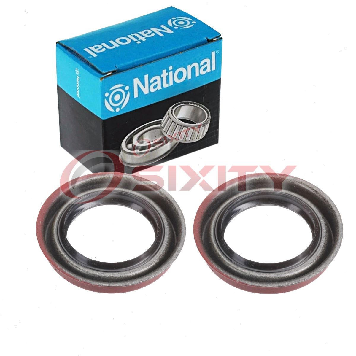 2 pc National Transmission Output Shaft Seals for 1987-1994 Plymouth hq
