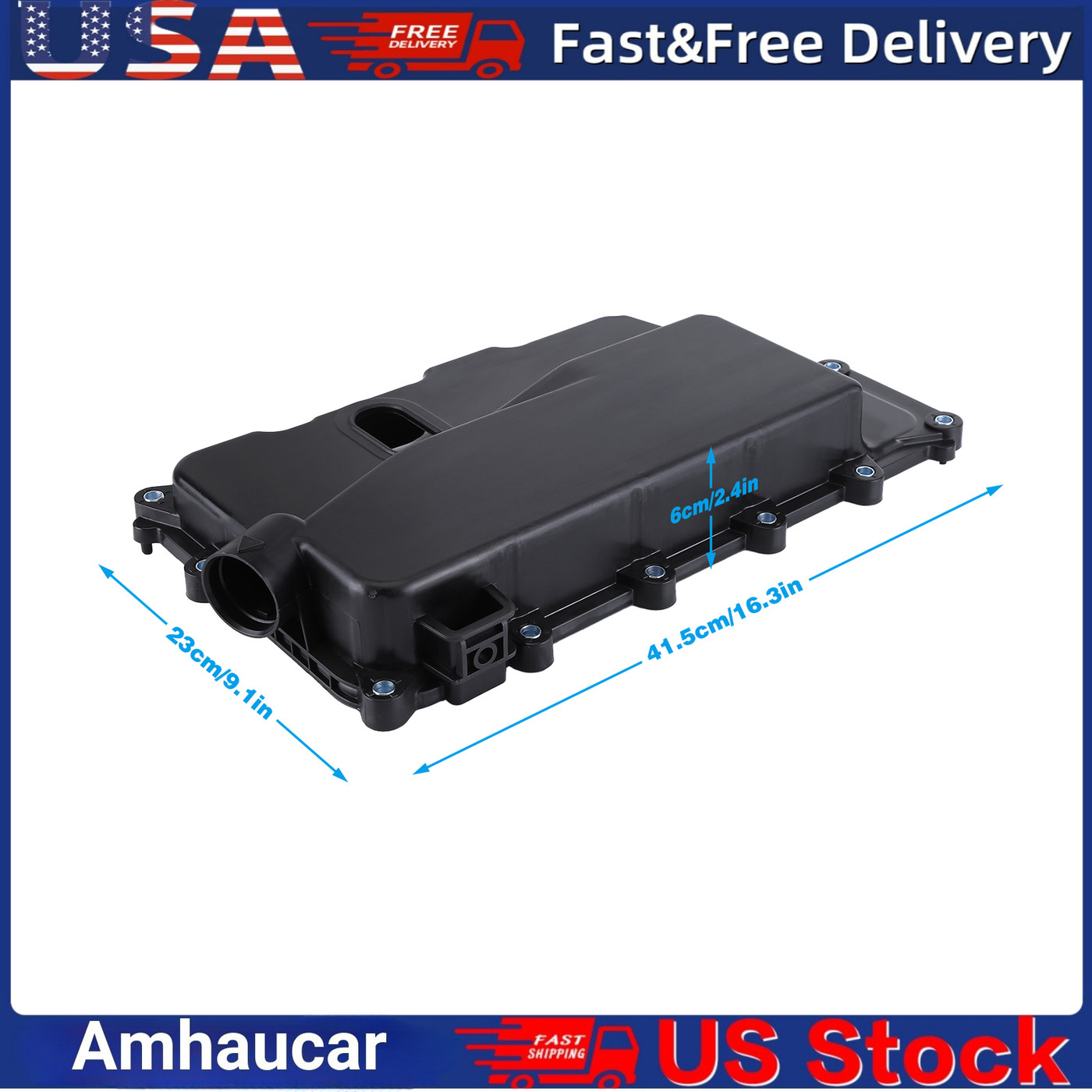 New Transmission Plastic Side Cover for Ford-Lincoln 6F50 6F55 8A8Z-7G004-A