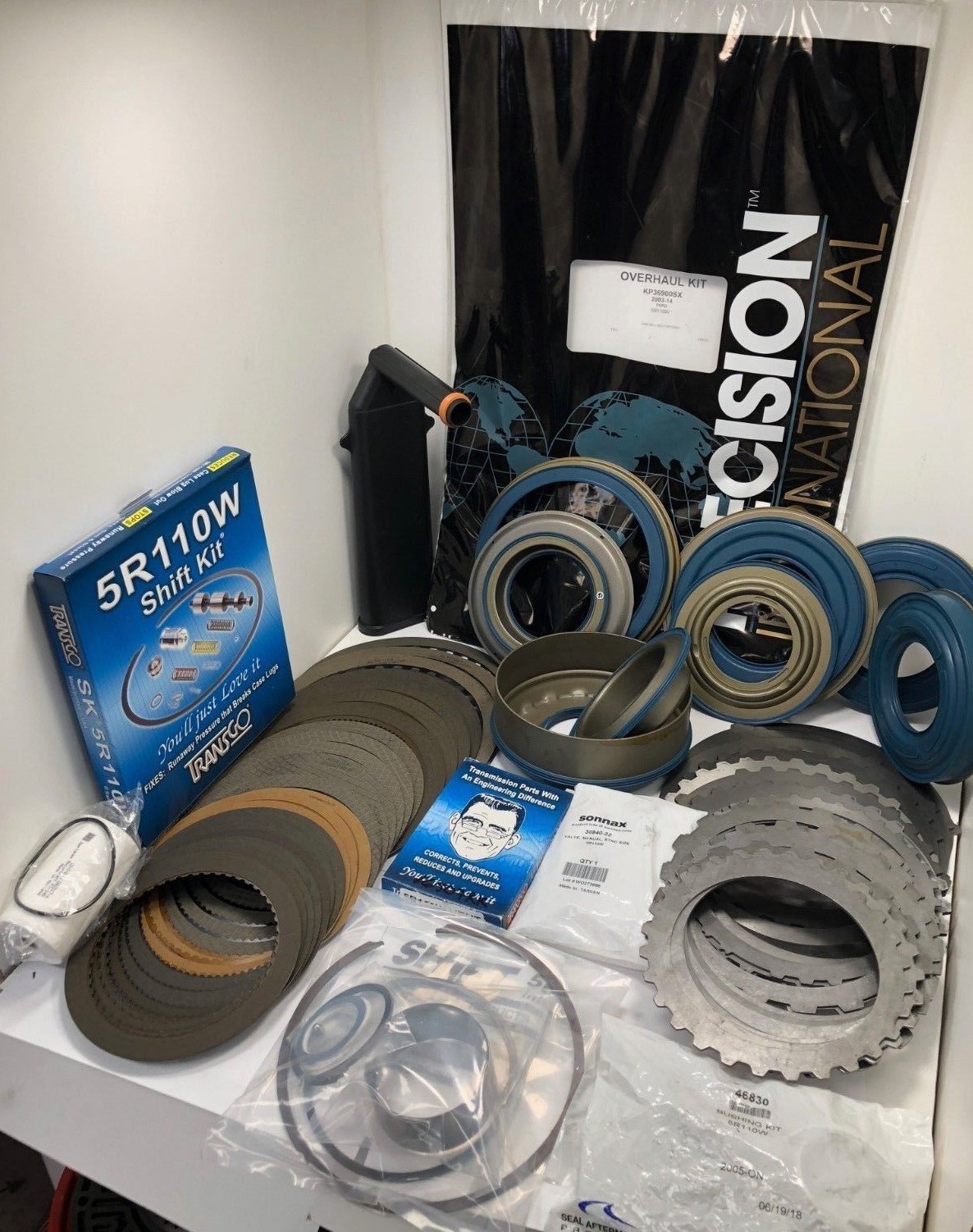 . 5r110w Transmission Master Rebuild Overhaul kit Clutches Steels 2005-2007