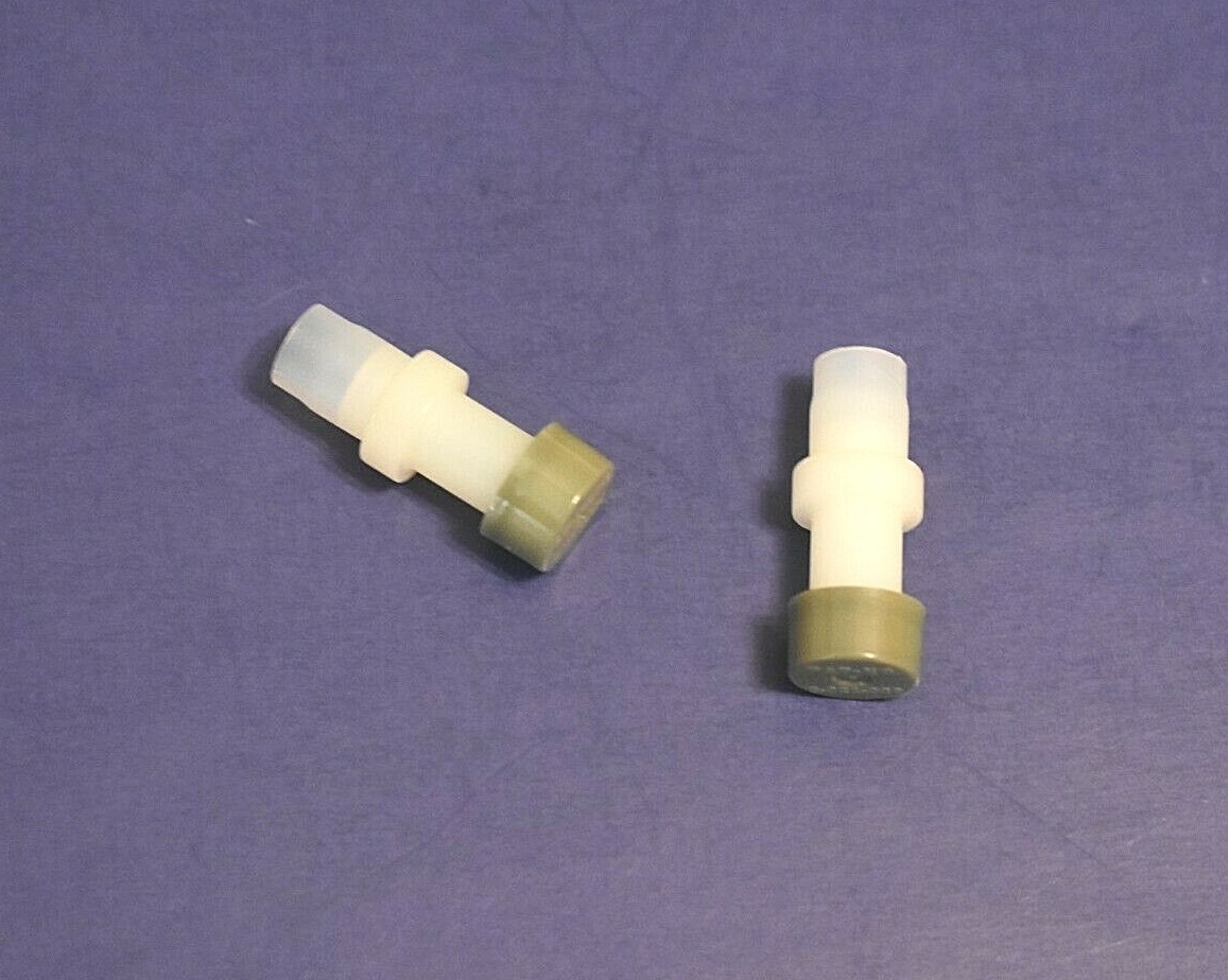 2 PK GM TH350 TH350C, TH250 TH250C Plastic Case Vent Breather Tube Jiggle Cap