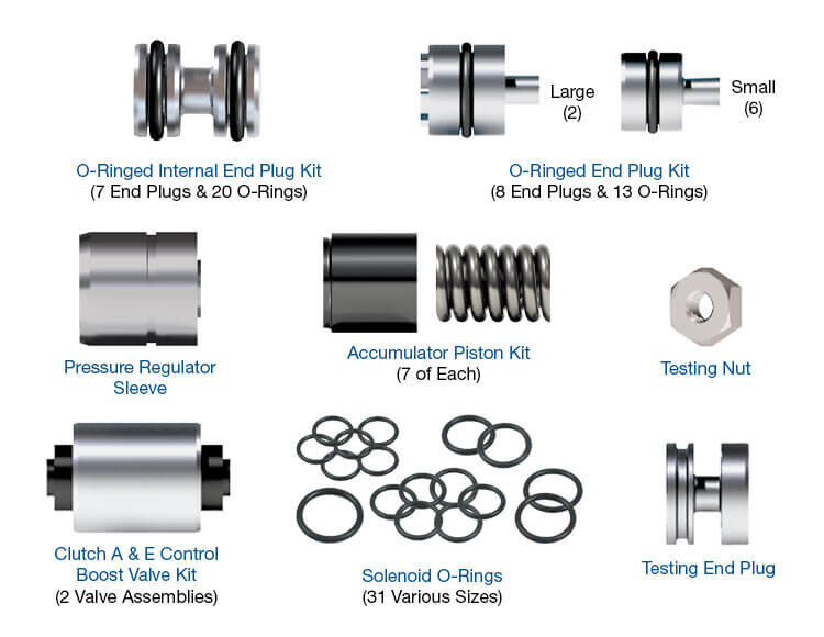 Sonnax Zip Kit Valve Body Rebuild ZF6HP21 ZF6HP28 ZF6HP ZF6-GEN2-ZIP (S55741ZK)