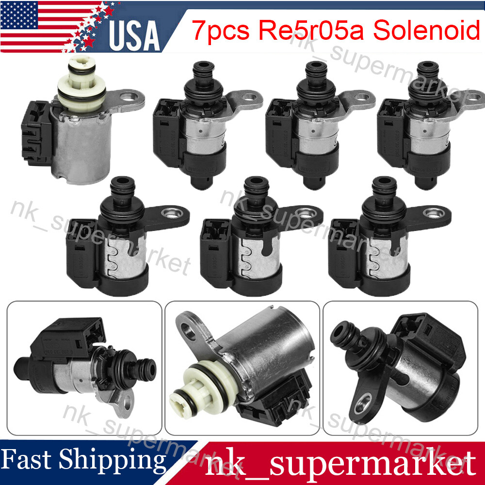 7PCS RE5R05A Transmission Solenoid Kit 31941-90X00 For Infiniti Hyundai Datsun