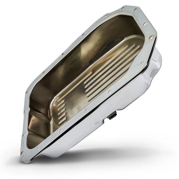 Chrome Steel Transmission Deep Pan 4 Inch for Chevy Chevrolet GM 4L80E 4L80