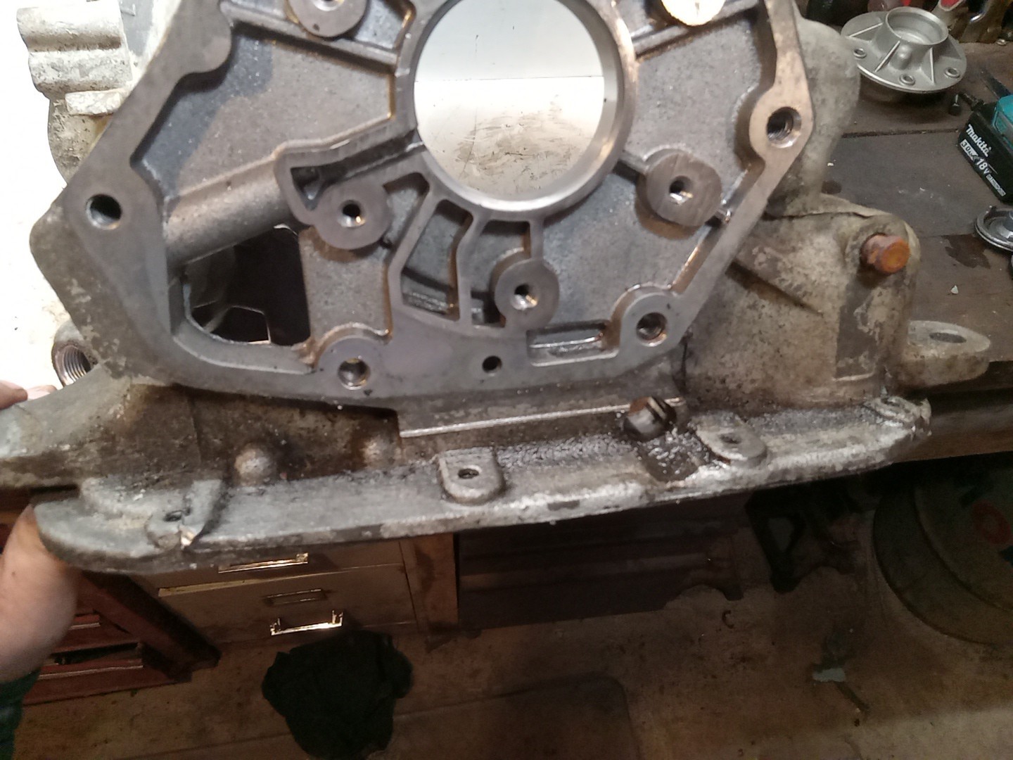 Mopar 727 Sm Block Empty Case PK52118304 1679 3271 1993 3/4 Dodge Ram Van