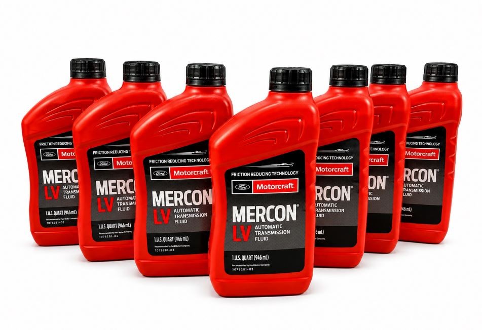 Ford 6R80 Transmission Filter Service Kit Pan Gasket Mercon LV ATF Fluid 2011-20