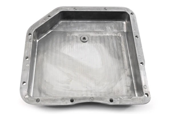 For Chevy Gm Turbo Th-350 Aluminum Transmission Pan Kit Deep Finned Polished