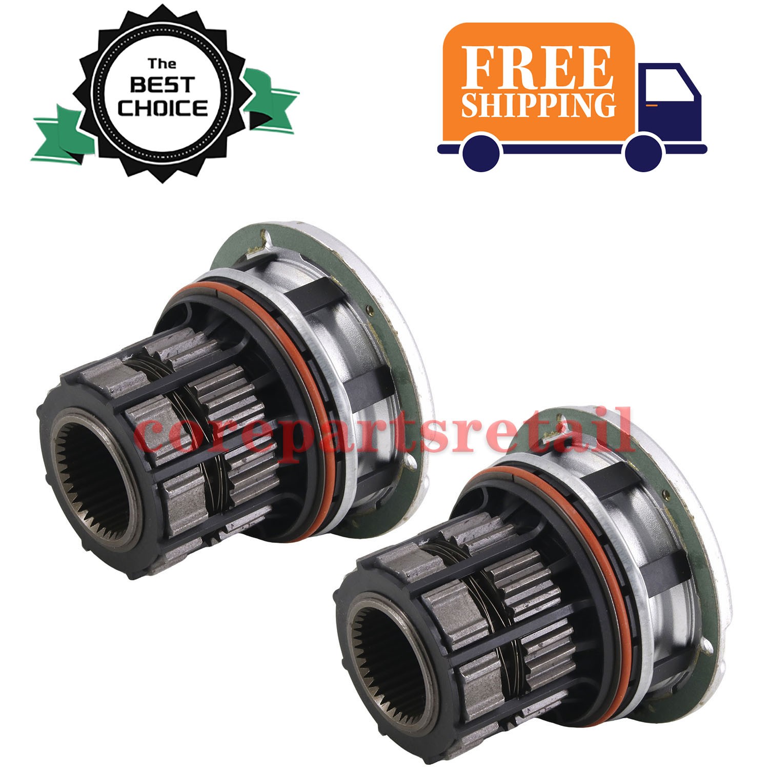 For 2011-2022 Ford Super Duty 1Pair Of Front Automatic Locking Hubs BC3Z-3B396-A