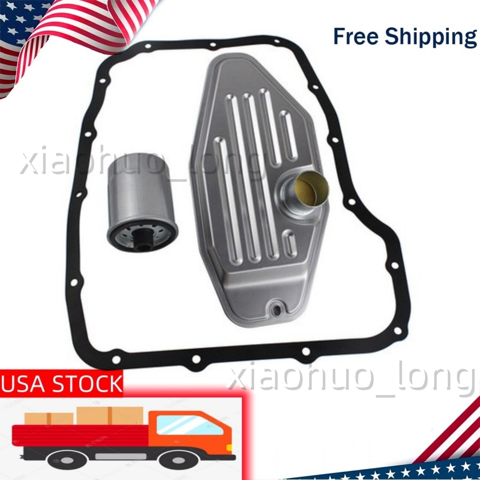 Transmission Oil Filter Kit W/ Pan Gasket For 11-17 Dodge Ram 1500/2500/3500 US