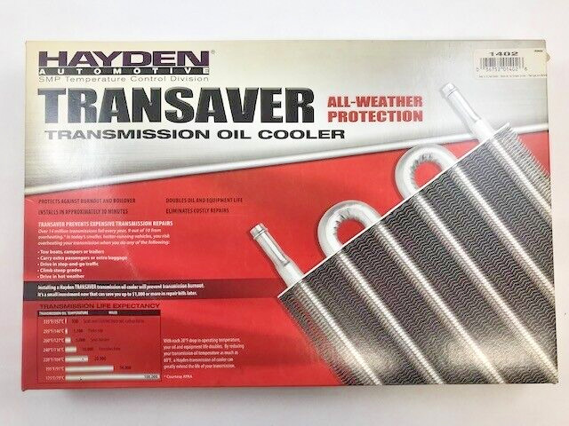 Hayden Transmission Cooler Medium Duty 16,000 LB 3/4″ x 5″ x 15-7/8″ OC-1402