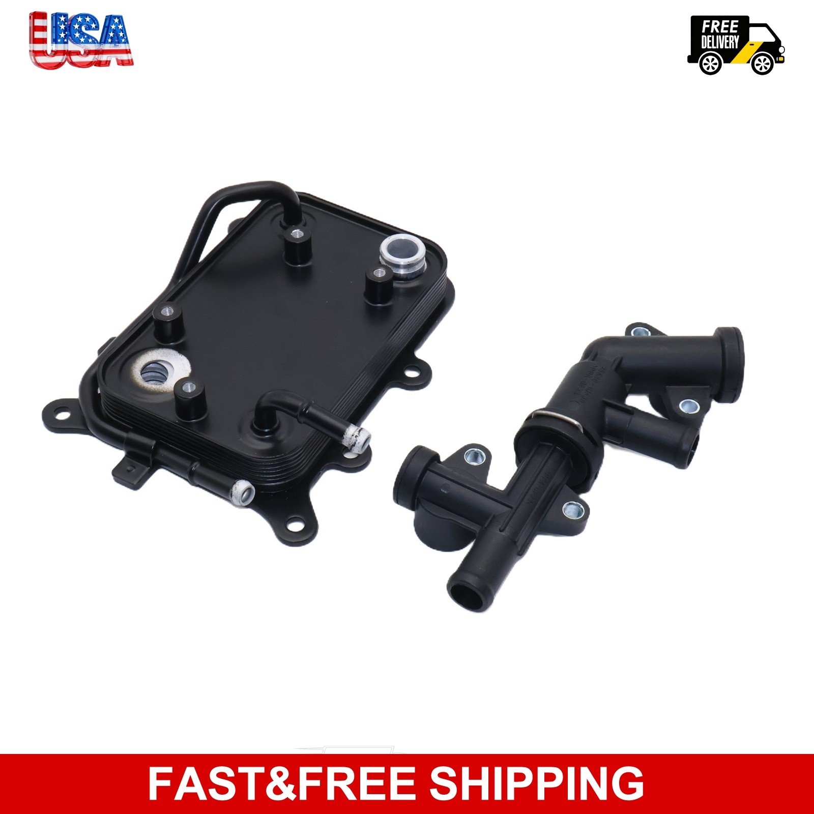 Transmission Oil Cooler Warmer 256302W500 Fits Hyundai Sonata 2015-2017 2.4L