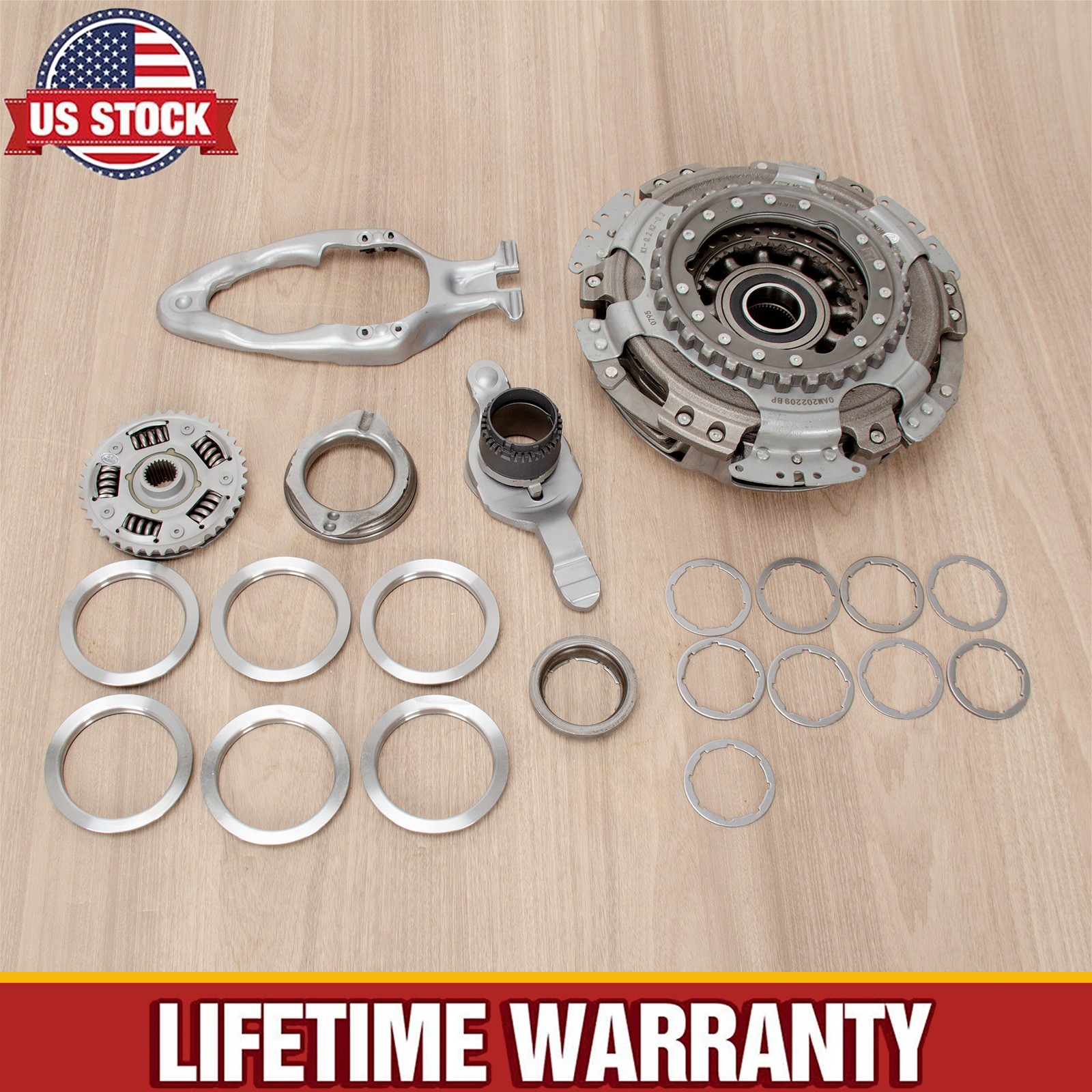 0AM DQ200 DSG Transmission LUK Dual Clutch Kit 602000600 For Jetta A3 TT 7-Speed