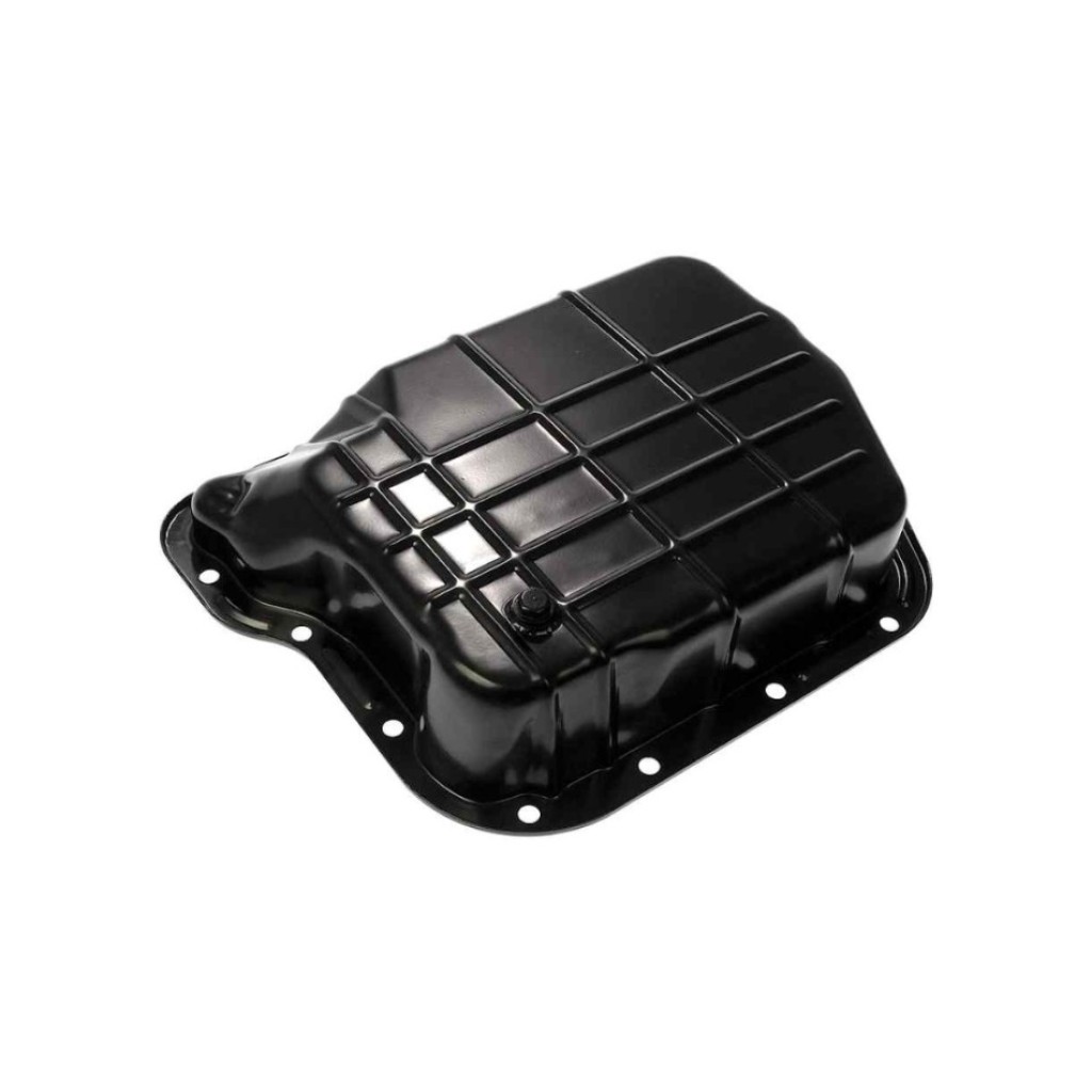 For Dodge B2500/B3500/B1500 1998 Transmission Pan With Drain Plug | Steel Black