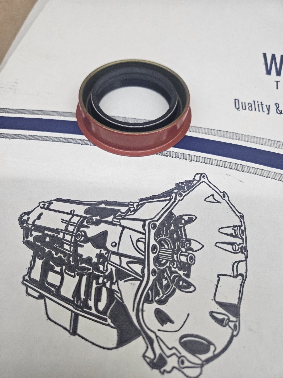 Th400 / 4L80E REAR EXTENSION HOUSING TAIL SEAL 4L85E SHAFT OUTPUT TRANSMISSION
