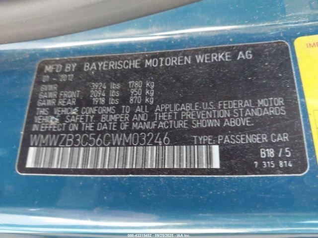 Automatic Transmission Base 6 Speed Fits 11-16 COUNTRYMAN 2249079