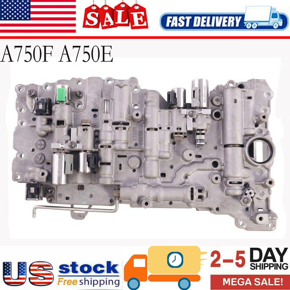 For 07-up Toyota TUNDRA Cast A750 A761 89010 Transmission Valve Body W/Solenoids