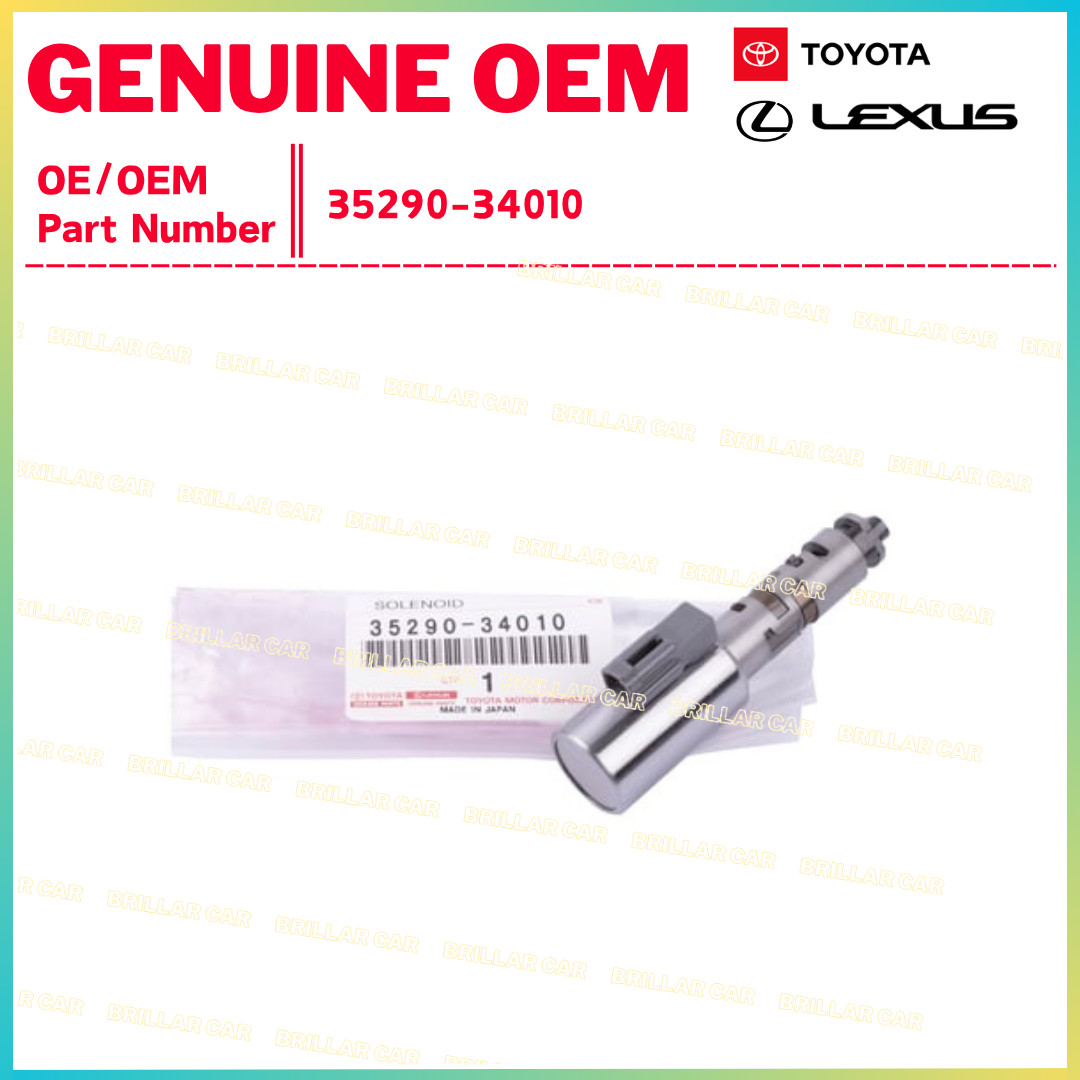 New Genuine Toyota Transmission Pressure Control Solenoid OEM 35290-34010