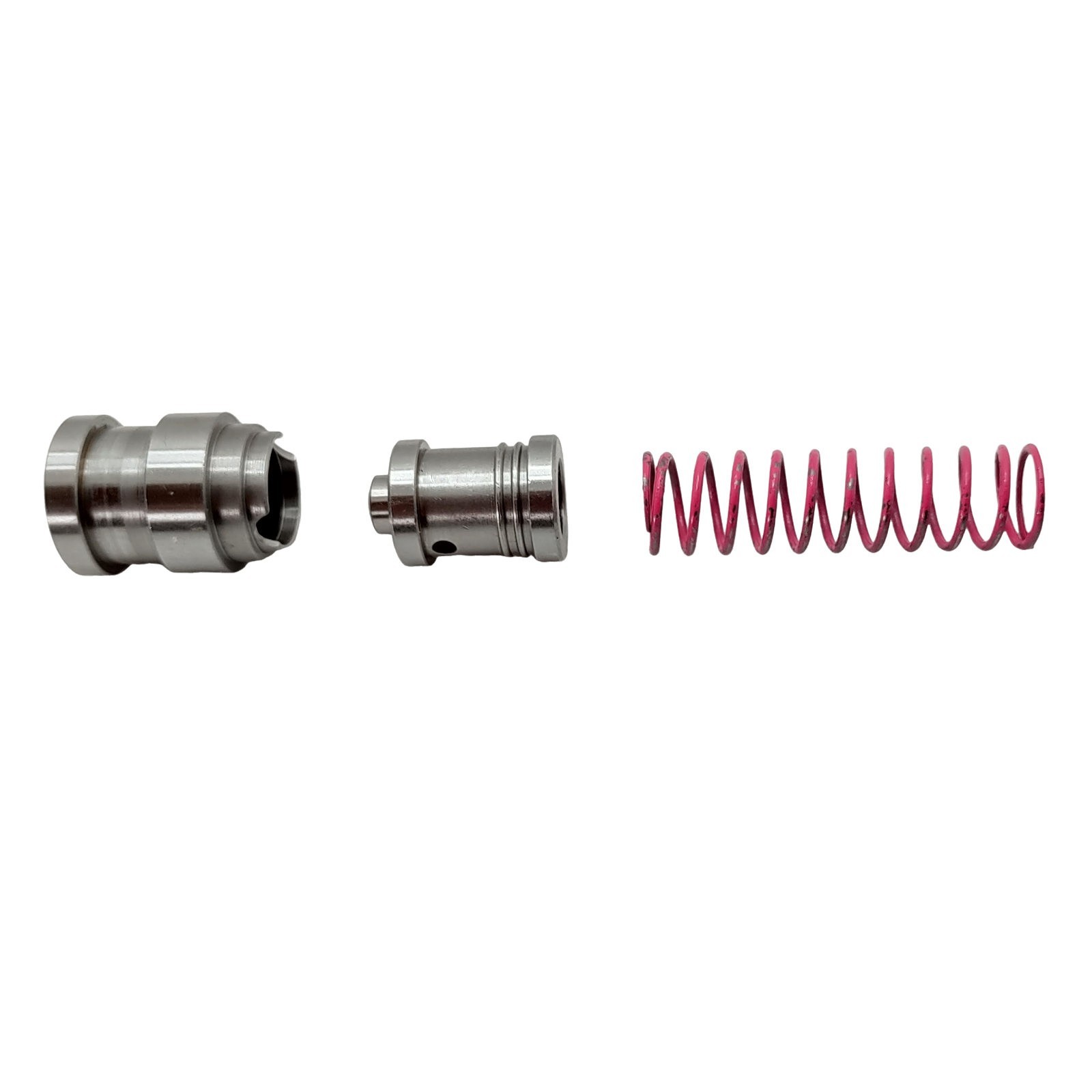 700R4 Pressure Boost Kit includes .500″ TV, .296 Reverse Valve & Pink PR Spring