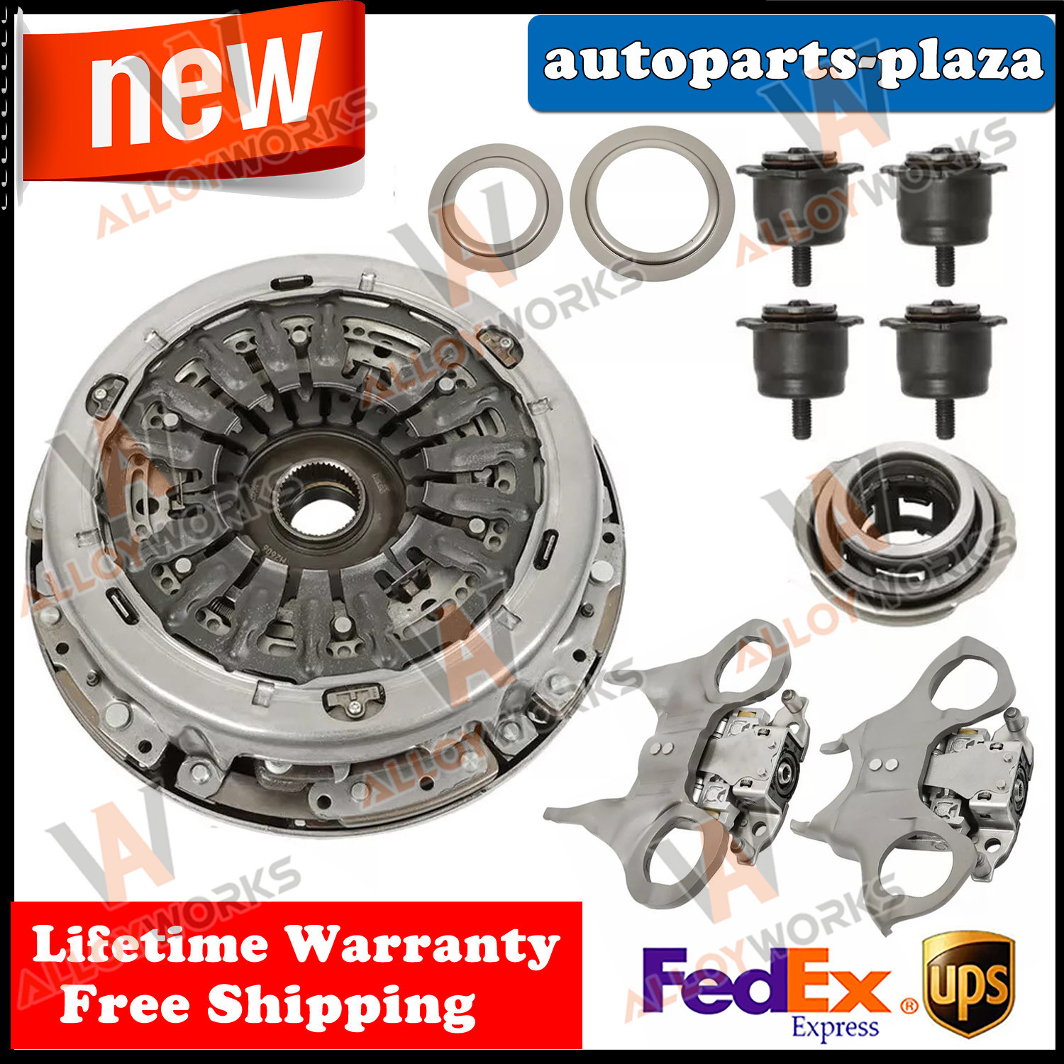 Transmission Dual Clutch Fork Kit For Ford Focus Fiesta EcoSport 2012-2019 NEW