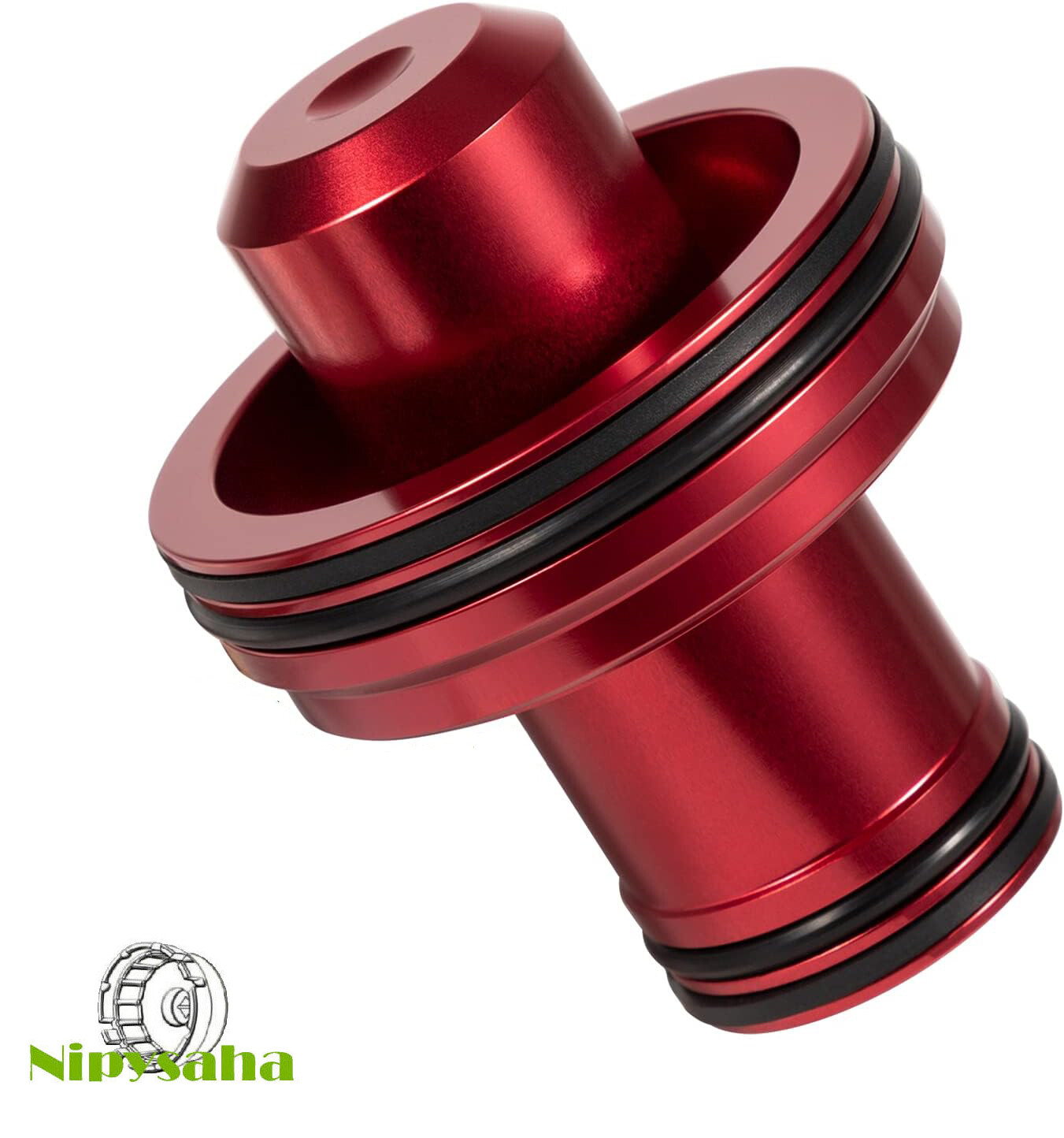 Red Anodized Aluminum alloy Accumulator Piston Kit22841-04K For 42-46-47-48RH/RE