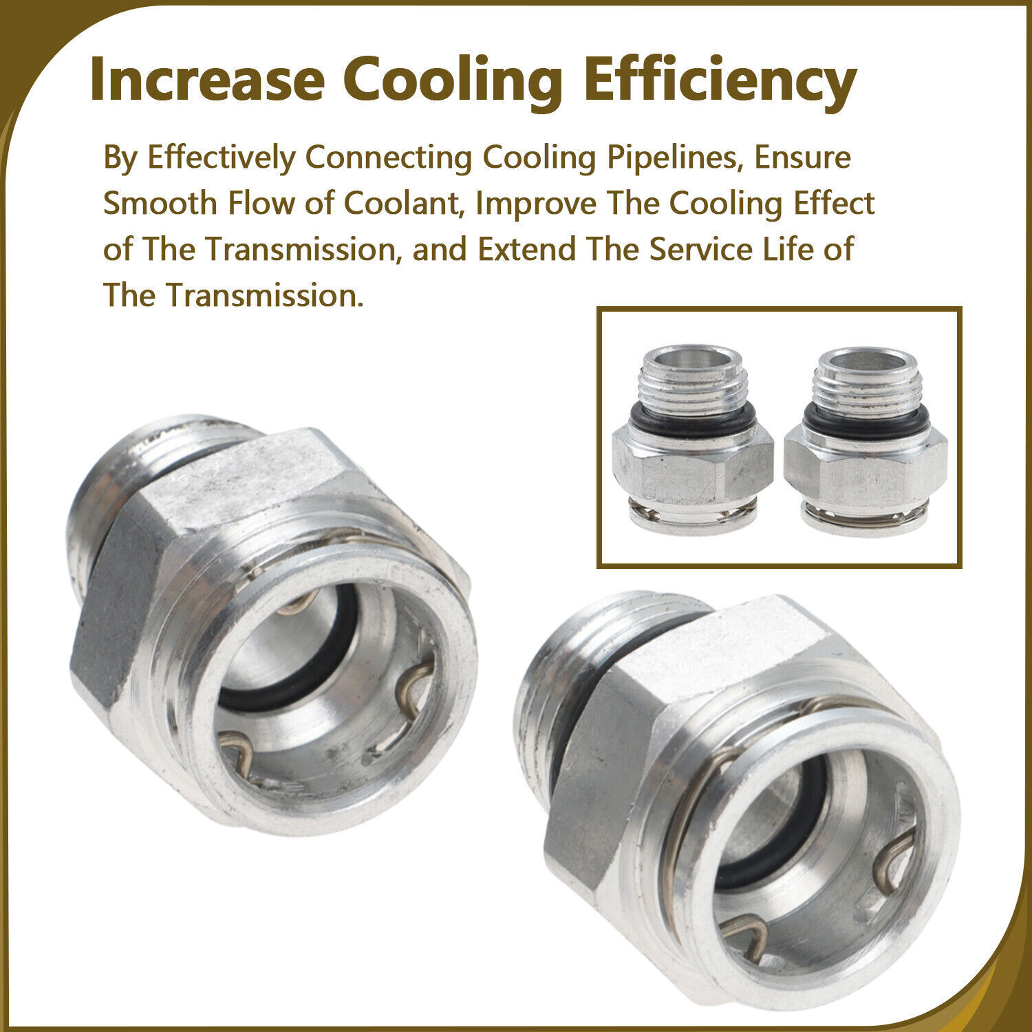 New Fitting Quick Connect for Chrysler 300 Pacifica Jeep Cherokee