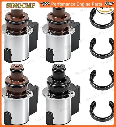 4PCS TR580690 Genuine Torque Converter AWD Solenoid For Subaru Lineartronic CVT