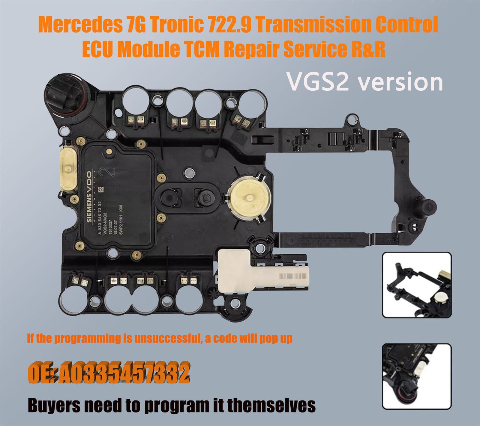 A0335457332 Transmission Control Unit Conductor Plate 722.9 TCU TCM for Mercedes