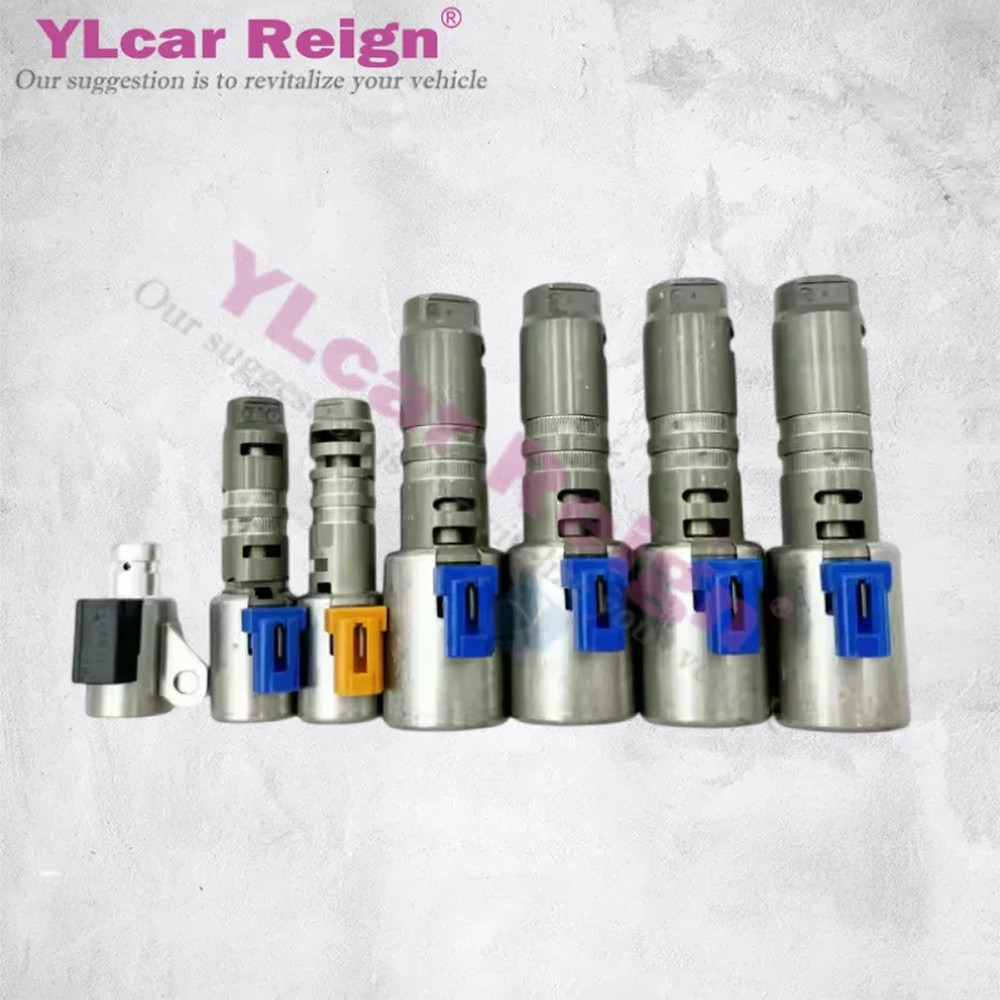 AC60F AC60E AC60 Auto Transmission 7Pcs Solenoid Valve Kit For Toyota Prado 2.2L