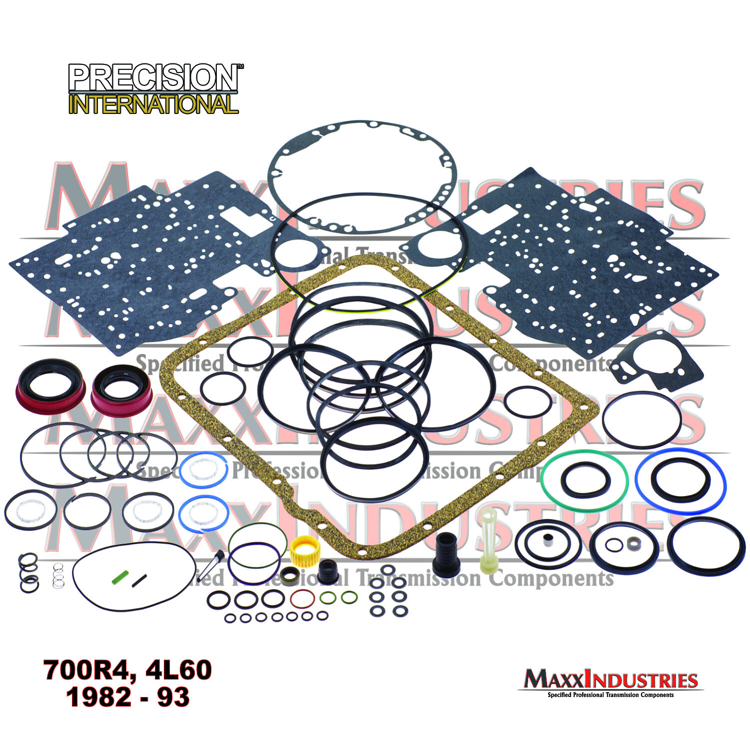 GM 700R4 TRANSMISSION OVERHAUL GASKET & SEAL REBUILD KIT – Precision – 1982-1993